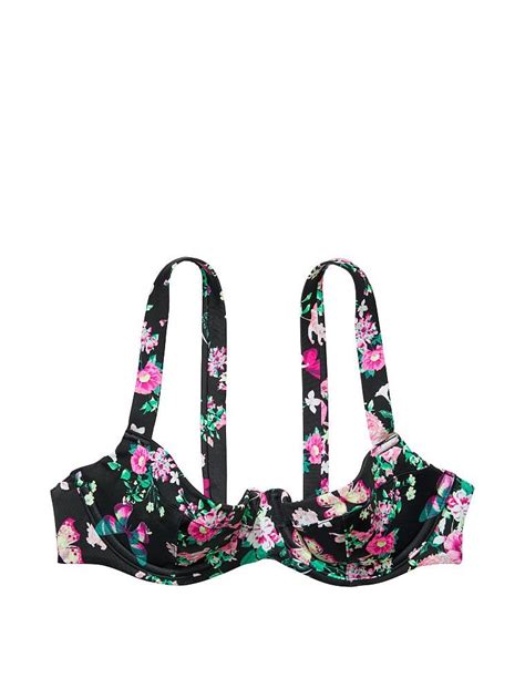 Wicked Bikini Üstü Siyah Gece Bahçesi VS Victoria s Secret Swim