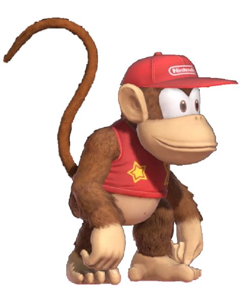 Diddy Kong Standing By Transparentjiggly64 On Deviantart