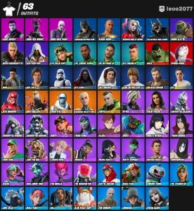 Conta Fortnite Skins Dfg