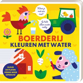 Kleuren Met Water Boerderij Kleurboek Otto Simon B V