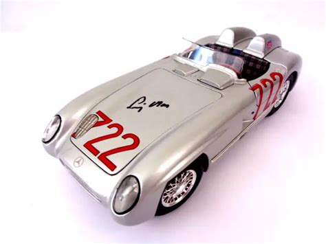 MAISTO 1 18 MERCEDES Benz 300 SLR Mille Miglia 1955 Car 722 Sterling