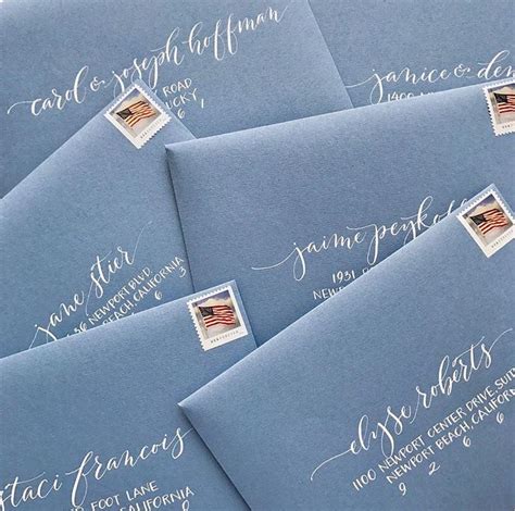 Wedding invitation envelope calligraphy – Artofit