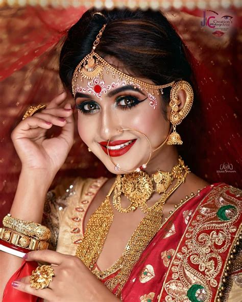 Bridal Makeup Tips And Step By Step Tutorial Bengali Bridal Makeup