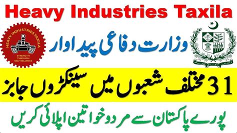 Heavy Industries Taxila Jobs Latest Hit Taxila Jobs