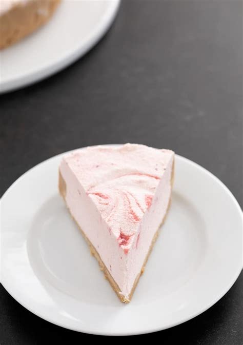 No Bake Strawberry Yogurt Pie Gluten Free