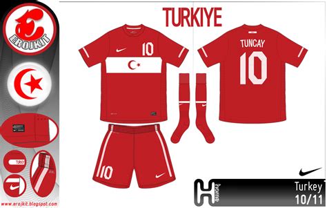 Kit Design By Eroj 2010 2011 Turquia Home E Away