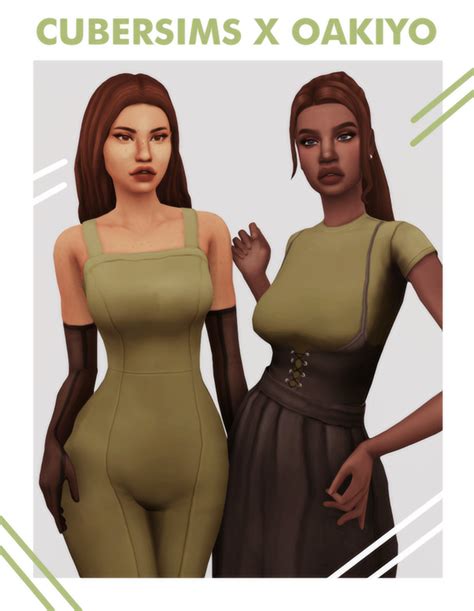 Cubersims X Oakiyo Patreon Sims 4 Sims 4 Mods Clothes Maxis Match