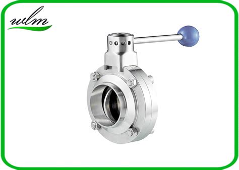 Manufacturer Quality Sanitary Pull Rod Manual Handle Butterfly Valve