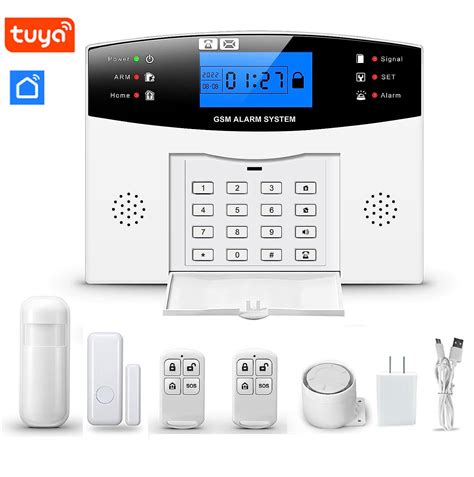 WiFi GSM SMS Home Burglar Security Alarm System With Keypad Motion