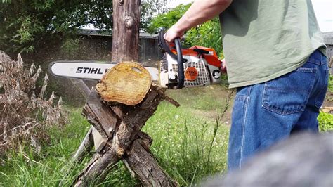 Stihl Ms Chainsaw Video Of Youtube