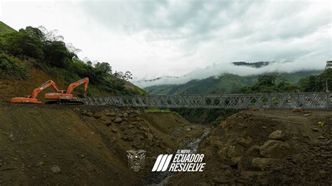 Mtop Ejecuta Armado Y Colocaci N Del Segundo Puente Bailey En La V A