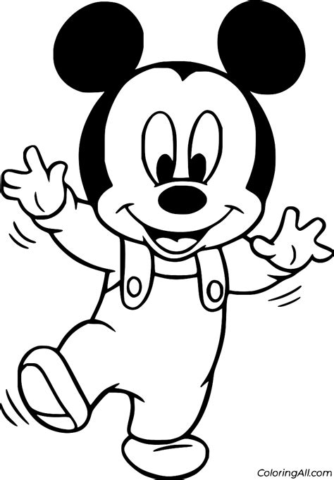 Disney Babies Coloring Pages Free Printables Coloringall