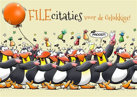 Grappige Felicitatiekaart Pingu Ns Met Ballon Kaartje Go