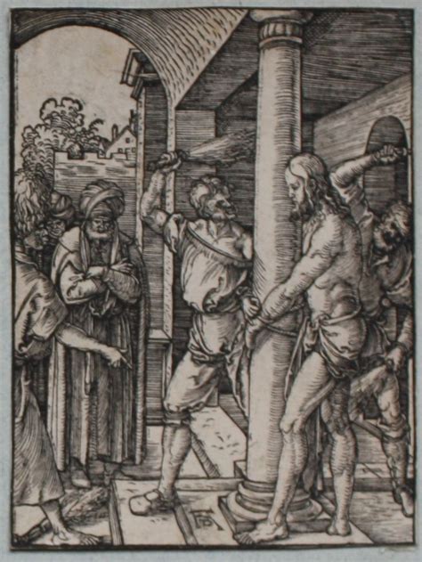 La Flagellation B Albrecht D Rer Figurae Passionis Domini