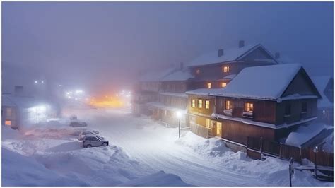 Intense Blizzard Wind Sounds For Sleepingheavy Snow Stormhowling