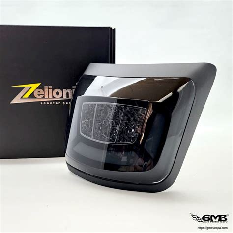 Zelioni New Dynamic Led Stoplamp For Vespa Gt Smoke Colour