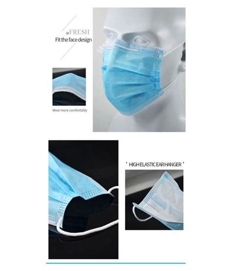 Non Woven Elastic Ear Loop Disposable Face Mask Pieces Buy Non