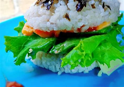 Resep Burger Nasi MenuSehatAnak Oleh DeBbyDew Cookpad