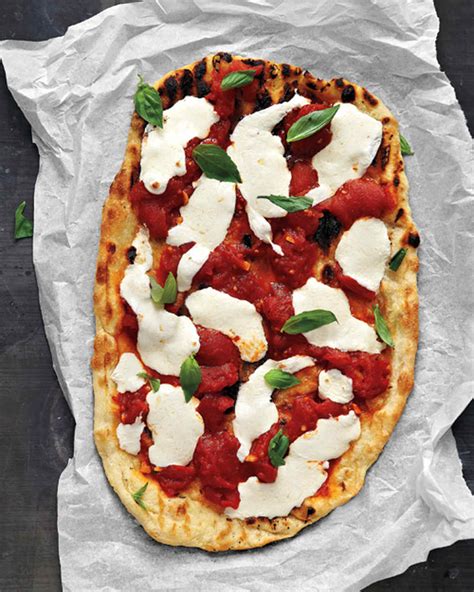 Tomato And Basil Pizza Recipe And Video Martha Stewart