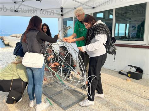 ECCO CIRUZZO IL PESCE MANGIA PLASTICA REALIZZATO DAGLI STUDENTI DEL