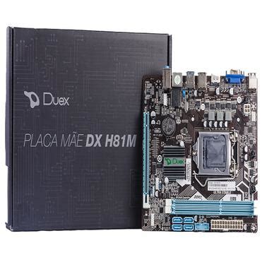 Placa Mae Duex Intel Lga 1150 Ddr3 Dx H81m KaBuM