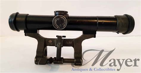 Danish Military Surplus Hensoldt Wetzlar Z24 X4 Scope With G3 Claw