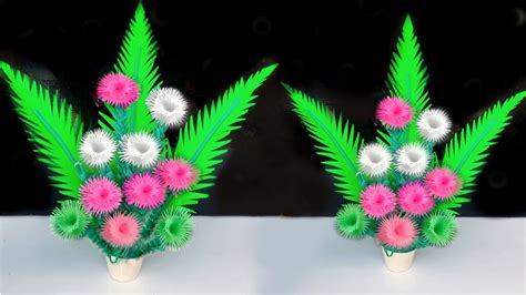 flower bookey - handmade craft with paper - YouTube