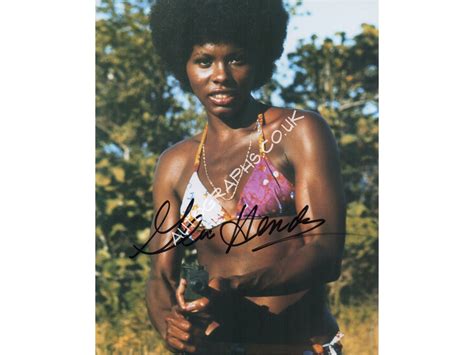 James Bond Gloria Hendry Genuine Signed Authentic Signature Photo