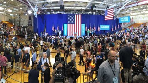 Photos Crowds Gather For Sanders Clinton Unity Rally