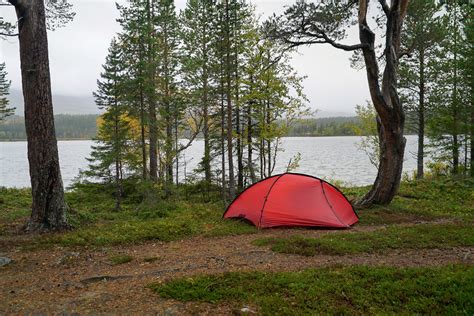 Hilleberg Rogen Light Weight 2 Person Mountain Hiking Tent Red