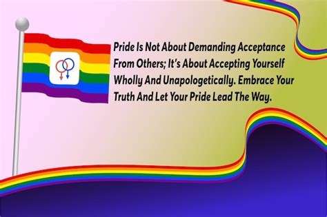Zitate Gay Pride Flags LGBT Regenbogen Logo Vektor Passend Zum Pride Day Und Month Symbolik