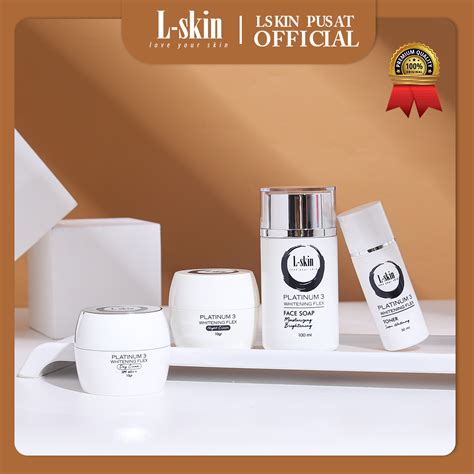 L Skin Paket Platinum 3 Dark Spot Anti Smudge Hiperpigmentasi