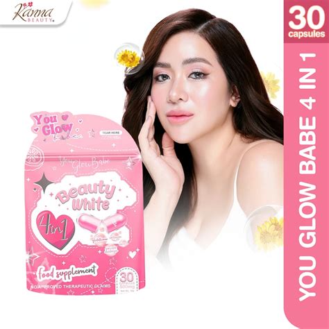 Ygb You Glow Babe Ygb Beauty White In Advance Whitening Capsules Glutathione Collagen Vit
