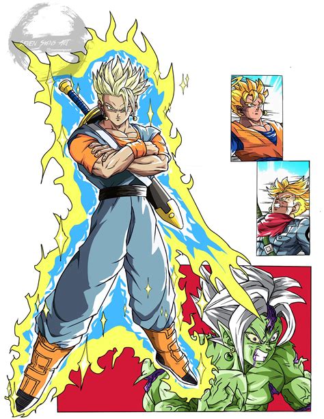 Gohan And Vegeta Fusion