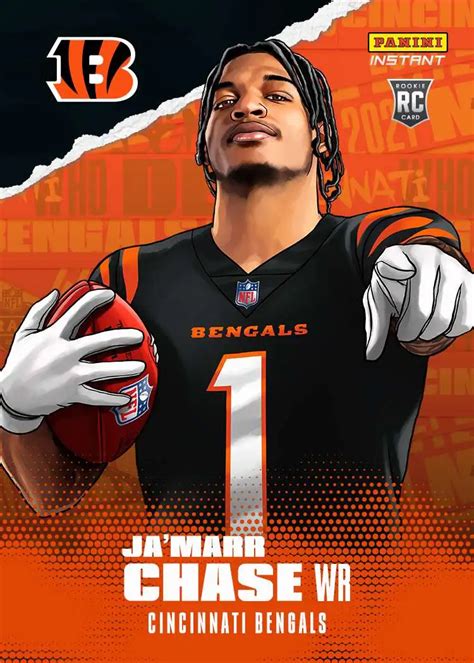 Nfl Cincinatti Bengals 2021 Instant Draft Night Illustrations Football