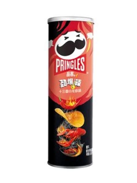 Чипсы "Pringles" SUPER SPICY с вкусом острого рака и сычуаньского перца ...