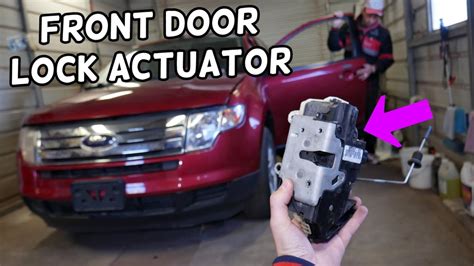 How To Remove And Replace Front Door Lock Actuator On Ford Edge Lincoln