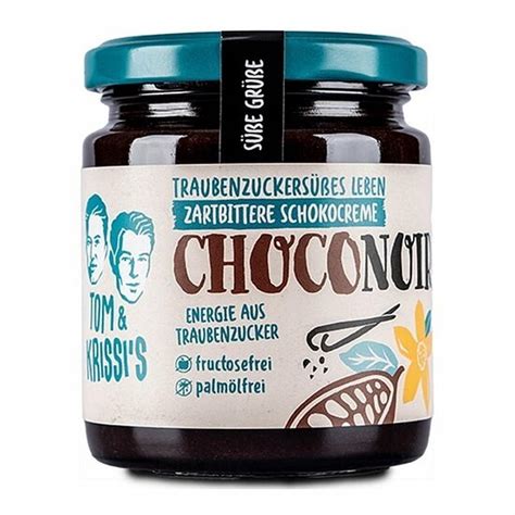 Crema De Chocolate Choconoir Sin Fructosa 250 Gr Tom Krissi