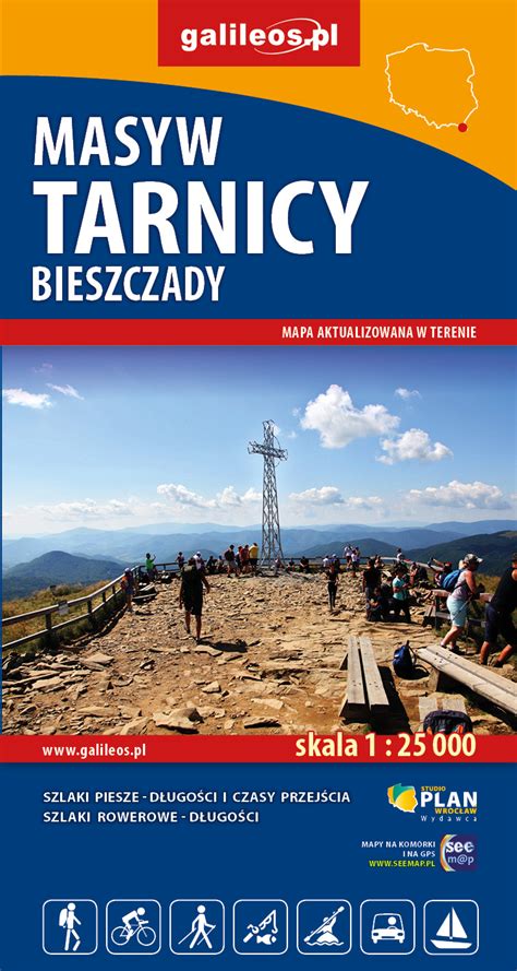 Bieszczady Masyw Tarnicy 2022 Mapy GPS Sklep Z Mapami Nawigacja