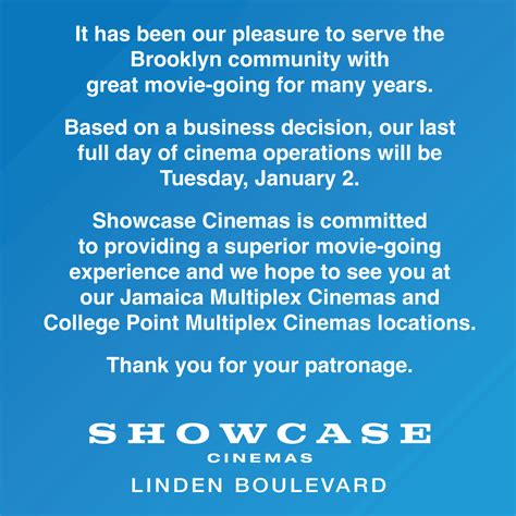 Brooklyn, NY: Linden Boulevard Multiplex Cinemas Closing in January ...