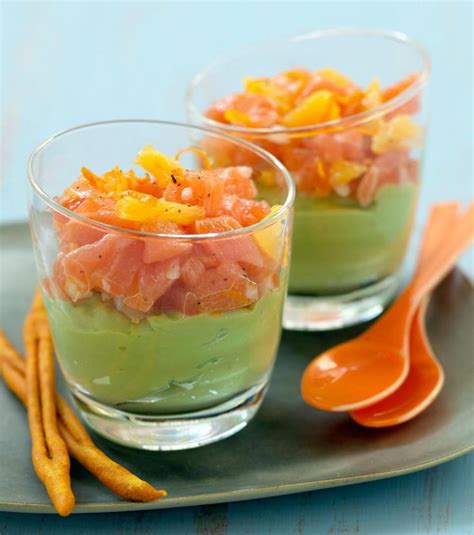 Two Glasses Filled With Food Sitting On Top Of A Plate