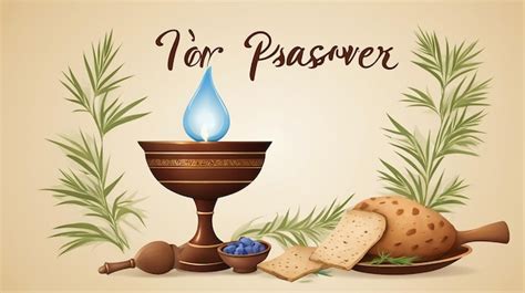 Premium Vector Happy Passover Greeting Vector Illustration