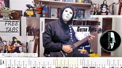 Best Clean And Acoustic Guitar Riffs With Tabs By Buckethead Youtube