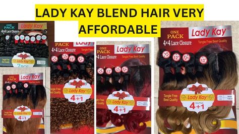 Lady Kay Blend Hair Reviews Youtube