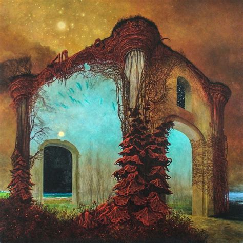 Zdzislaw Beksinski Paintings