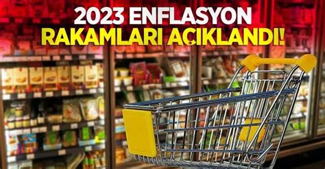 2023 enflasyonu belli oldu Günaydın Düzce