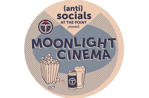 Moonlight Cinema Logo, Photo Courtesy of Thompson’s Point | Visit Portland