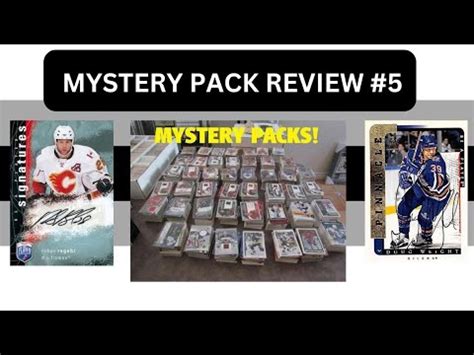 Auto Per Pack Hockey Card Mystery Pack Review Youtube