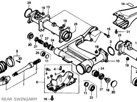 Honda rancher 350 rear axle removal