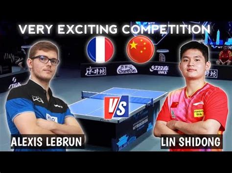 Lin Shidong Vs Alexis Lebrun WTT Contender Taiyuan 2024 YouTube